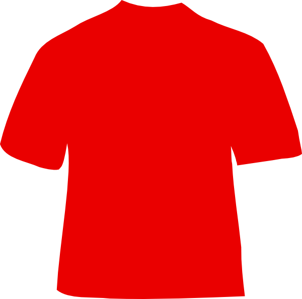 Red T Shirt 2 Clip Art at Clker.com - vector clip art online