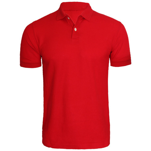 Men Polo Red T Shirt, Gents Polo T Shirt, पुरुषों की