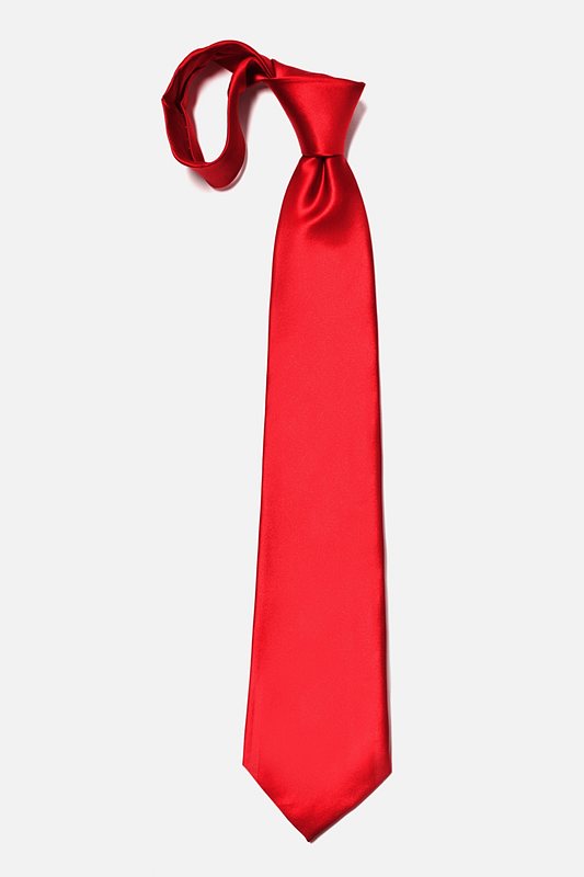 Christmas Red Silk Tie | Ties.com