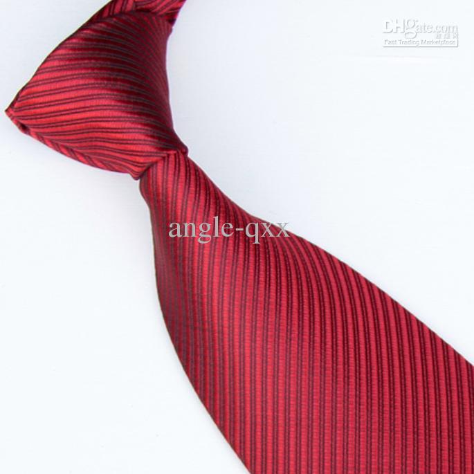 Men Ties Solid Color Ties Neckties Red Tie Shirt Tie Neck Tie
