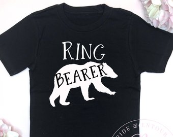 Ring bearer shirt | Etsy