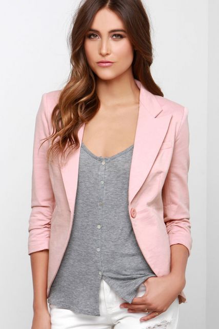 ROSA BLAZER -A blazer in pink convinces