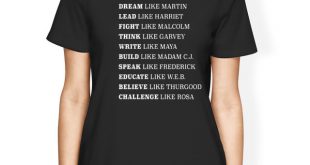 SexeMara Womens Black Lives Matter T Shirt Black History T Shirt