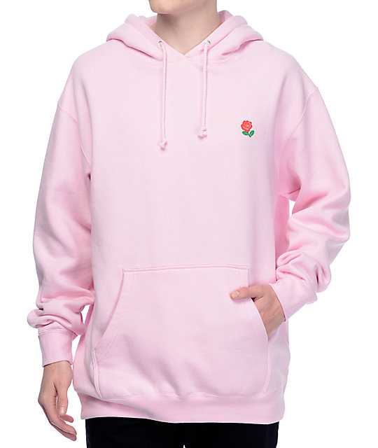 The Hundreds Rose Fill Slant Pink Hoodie | Zumiez