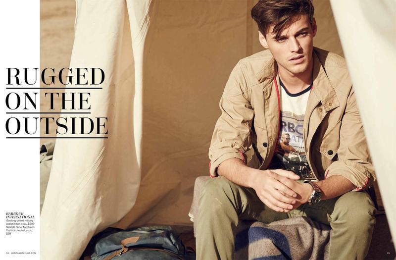 Robbie Wadge Embraces Modern Men's Safari Styles with Lord & Taylor