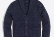 Cotton shawl-collar cardigan sweater : FactoryMen Cardigan | Factory