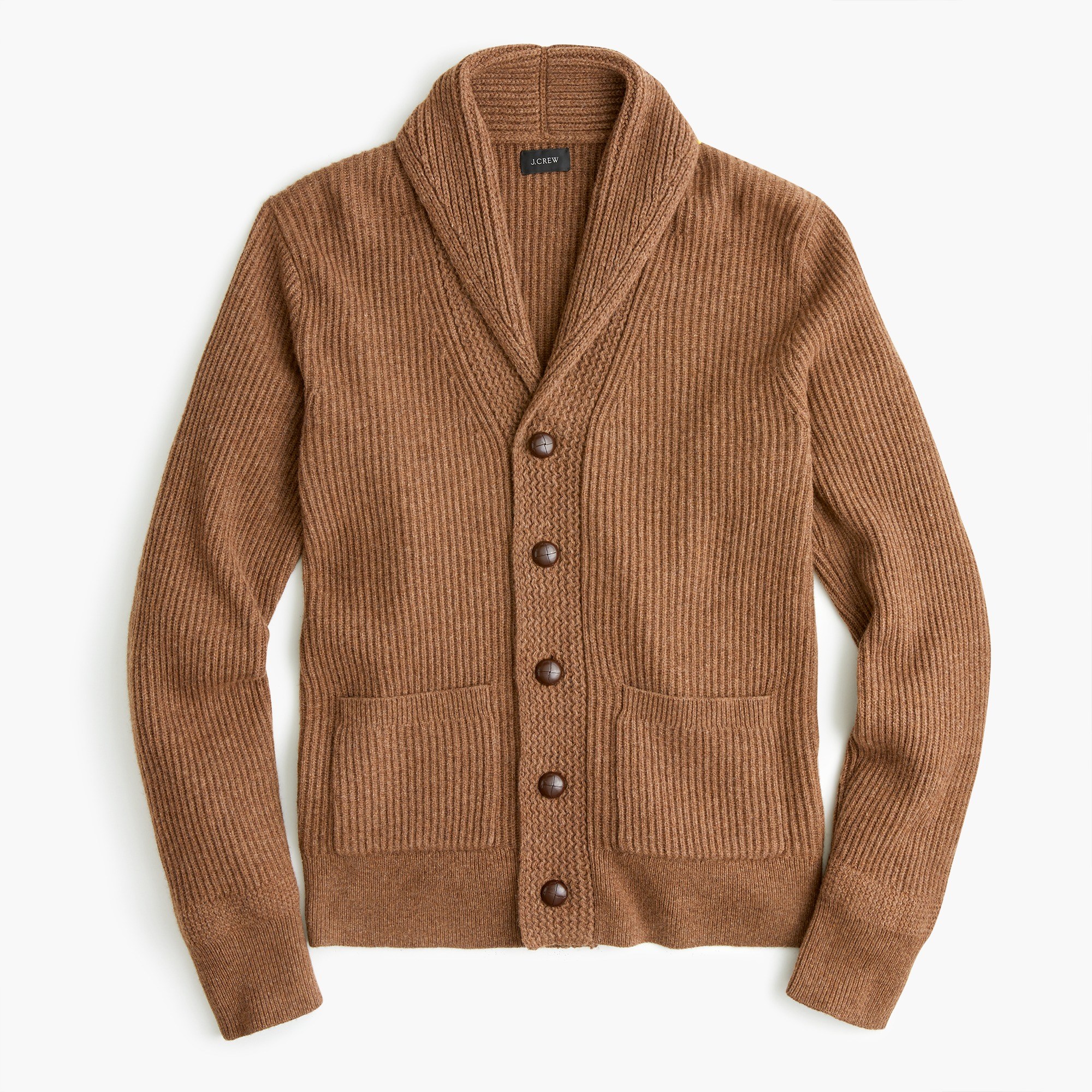 Rugged merino wool shawl-collar cardigan sweater : Men cardigan | J.Crew
