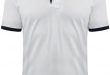 Buy T-shirts Online | Nologo White Polo T-shirt With Navy Collar