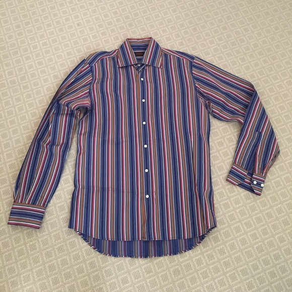 Etro Shirts | Mens Button Down Size 39 Italian | Poshmark