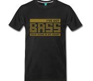 Bass Shirts - Bass Wear Shop | Bass Deep Down Gold XXXL - Mens