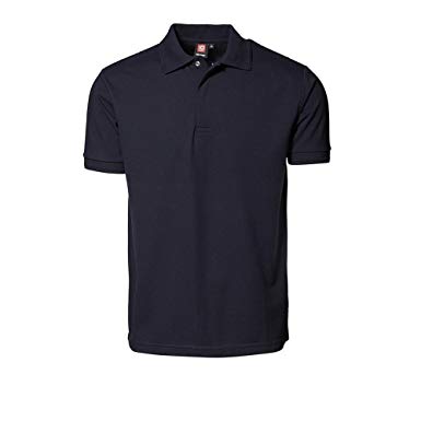 ID Mens Pro Wear Press Stud Short Sleeve Polo Shirt at Amazon Men's