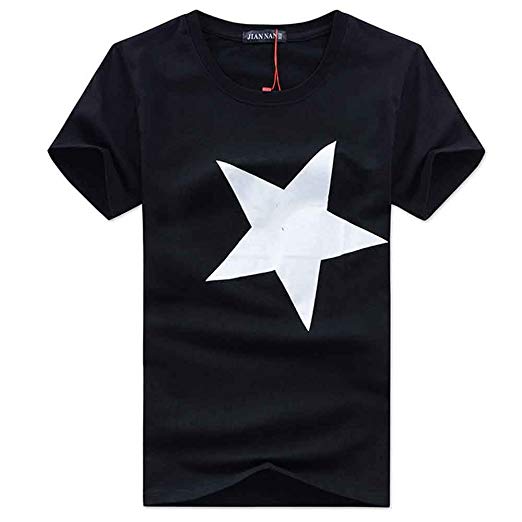 Amazon.com: Mens T Shirts Graphic Men Fashion Cotton Shirts Star