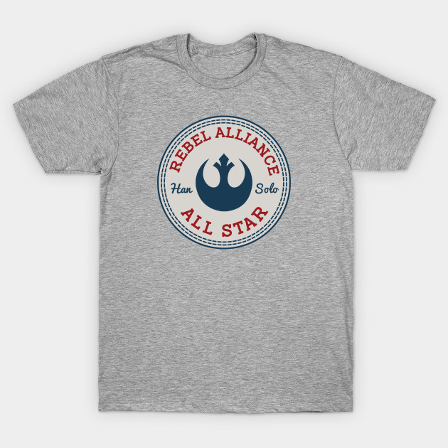 Rebel All-Star - Star Wars - T-Shirt | TeePublic