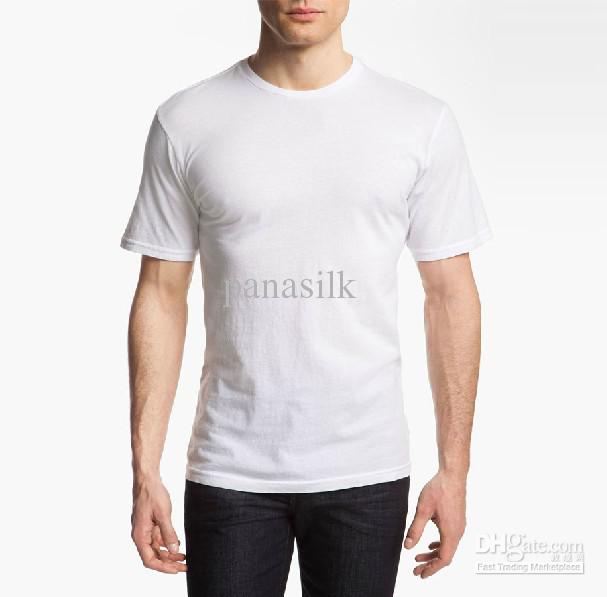 Men'S Heavy Weight 100% Silk Knitted T Shirt Band T Shirts T Shirt