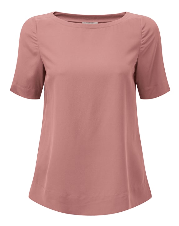 Silk T-Shirt | Tops & Camisoles | Pure Clothing | from Pure
