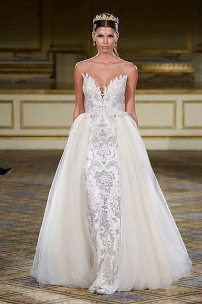Top 10 Wedding Dresses With Detachable Skirts | BridalGuide