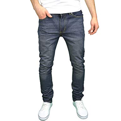 Soulstar Mens Designer Slim Fit Jeans at Amazon Men's Clothing store: