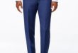 Calvin Klein X-Fit Solid Slim Fit Pants & Reviews - Pants - Men - Macy's