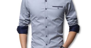 2019 New Spring Cotton Shirts Men High Quality Long Sleeve Slim Fit