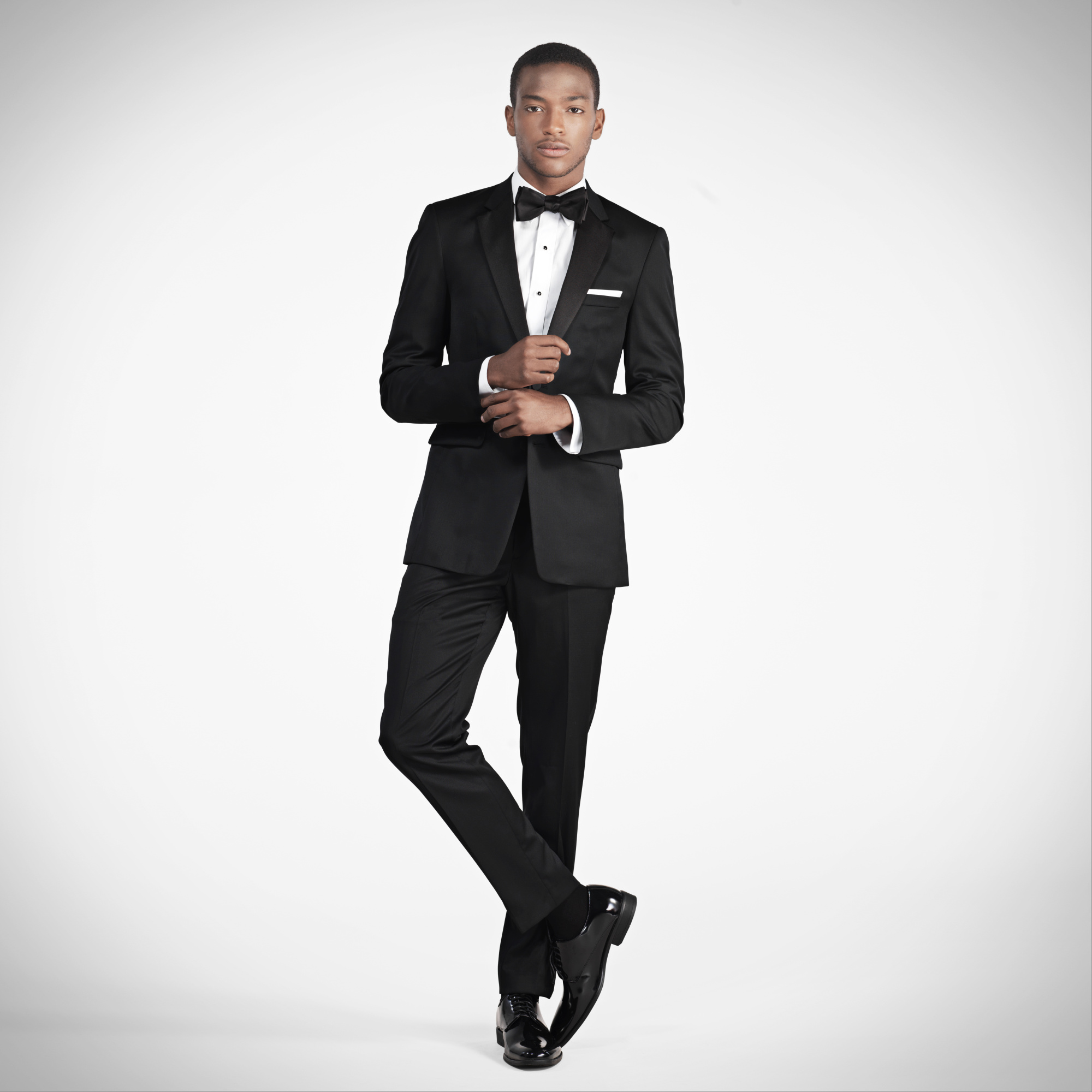 Men's Slim Fit Tuxedo Rental | Notched Lapel Tux
