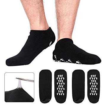 Amazon.com : Codream Large Men's Moisturizing Gel Socks Men's Feet