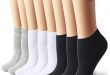 8 Pairs Womens Ankle Socks No Show Socks Women Socks Casual Socks