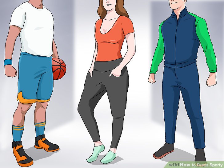 How to Dress Sporty: 13 Steps (with Pictures) - wikiHow