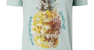 STREET-ONE T-Shirt mit Ananas-Print in Grün online kaufen (9663333