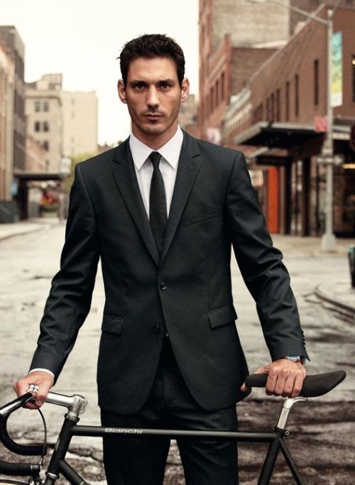 Strellson Bike Suit - a suit made with technical fabrics and