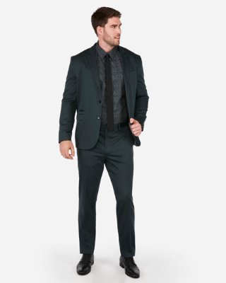 Slim Cotton Sateen Stretch Suit Pant | Express