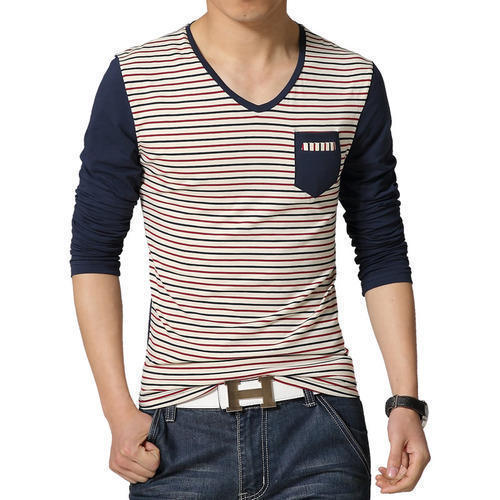 Men's Strip T-Shirt at Rs 150 /piece | Men Striped T-shirts | ID