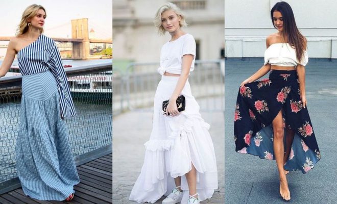 22 Long Summer Skirts Outfits You Should Try Now | GlossyU.com