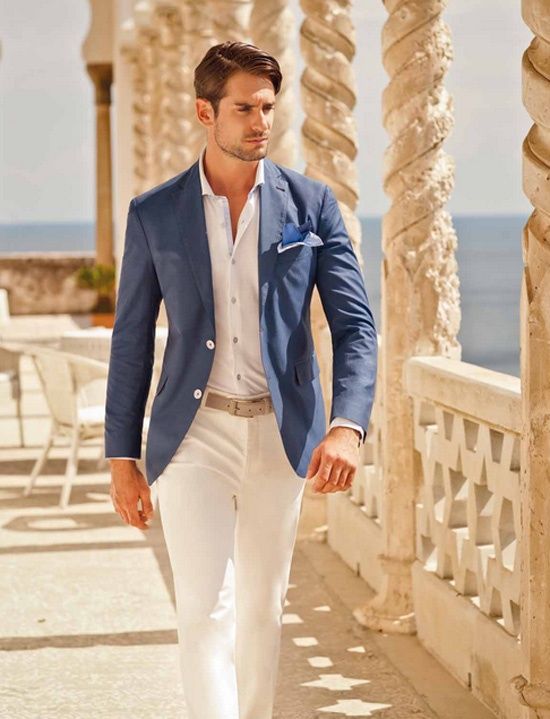 Tips for Men Summer Suits - Mens Suits Tips | Look book in 2019