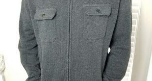Apt. 9 Sweaters | Gray Full Zip Double Breast Pocket Sweater | Poshmark