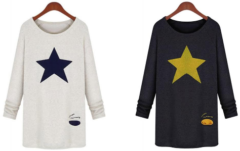 Sparkle Shop Star Sweatshirts | Hope Musical Theatre