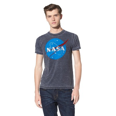 Men's NASA Graphic T-Shirt - Gray : Target