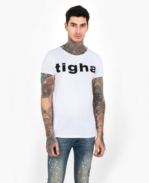 tigha - Tigha Logo Stitching MSN - T-shirt with tigha logo stitching