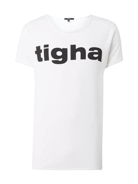 TIGHA T-Shirt mit Logo-Print in Weiß online kaufen (9697572) ▷ P&C