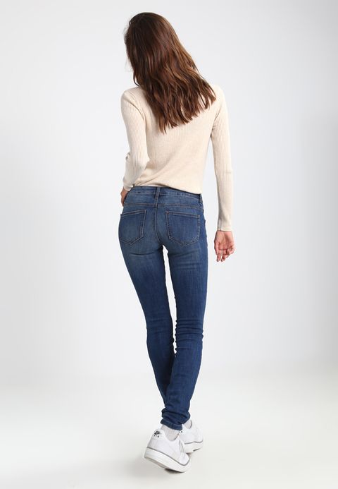 women TOM TAILOR ALEXA - Jeans Skinny Fit - dark stone wash