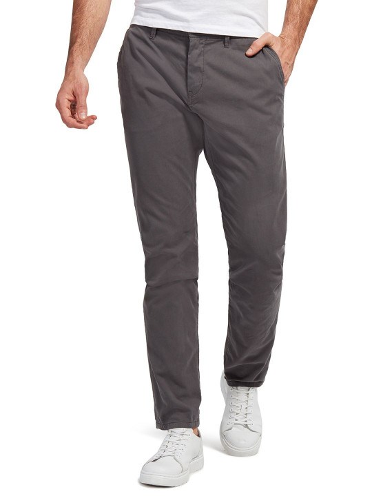 Trousers - Tom tailor men's solid travis slim fit chinos | Tom Tailor