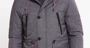 Men's Tom Tailor Denim Winter Coat - Somber Grey - Jackets and Coats