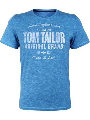 Tom Tailor Men's T-Shirt Fine Dyed Print | eBay