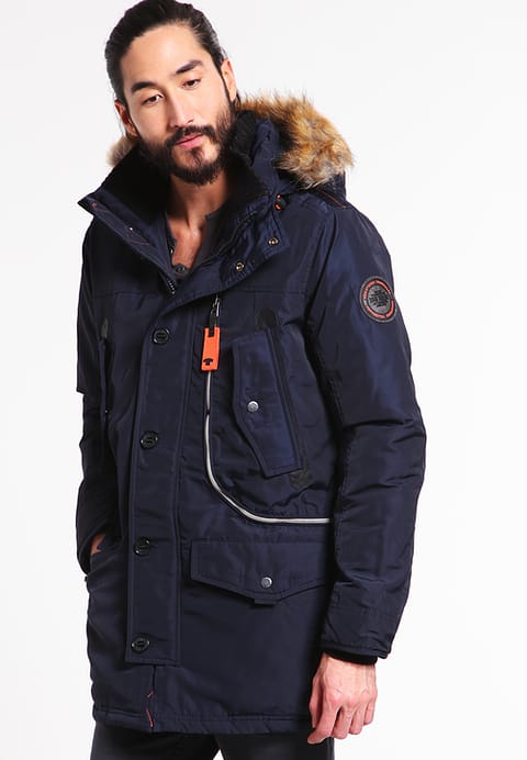 Men's Tom Tailor Stan - Winter Coat - Knitted Navy - Jackets and