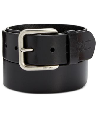 Tommy Hilfiger Men's Leather Belt - All Accessories - Men - Macy's