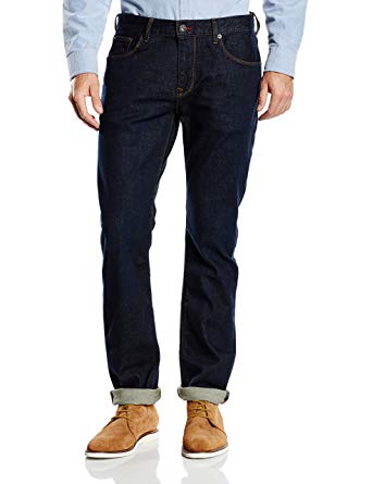 Tommy Hilfiger Men's Denton B Stretch Straight Jeans: Amazon.co.uk
