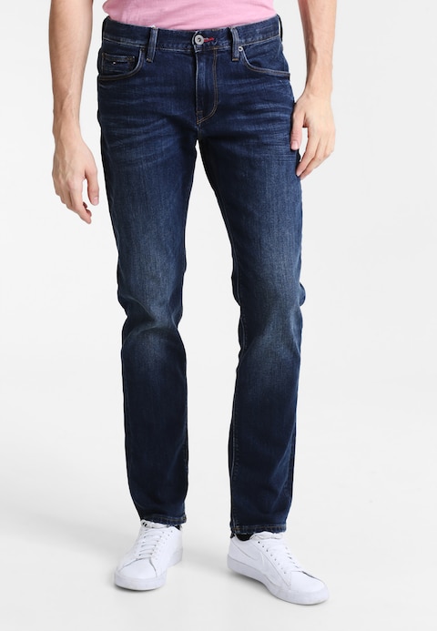 Tommy Hilfiger DENTON - Straight leg jeans new dark stone 05808_ZK