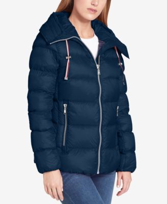Tommy Hilfiger Hooded Packable Down Coat, Created for Macy's - Coats