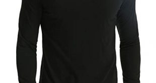 MODCHOK Men's Turtleneck T-Shirt Long Sleeve Pullover Thermal