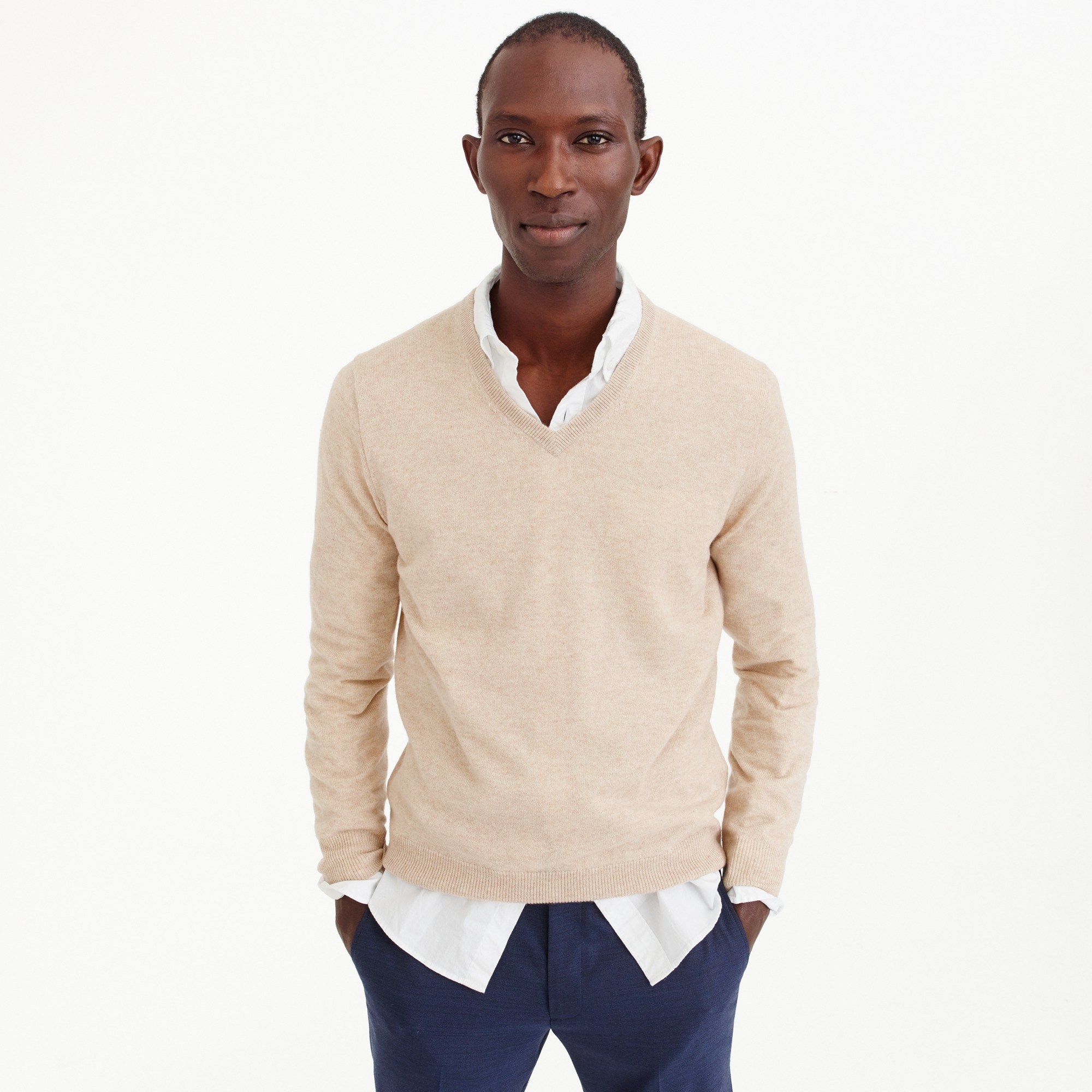 Men's Everyday Cashmere V-Neck Sweater - Men's Sweaters | J.Crew