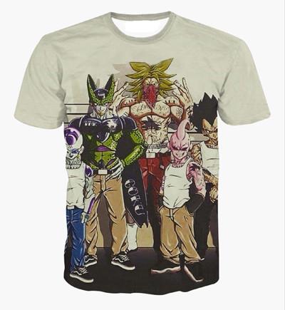 Usual Suspects Dragon Ball Z Wanted Vintage T-Shirt u2014 Saiyan Stuff